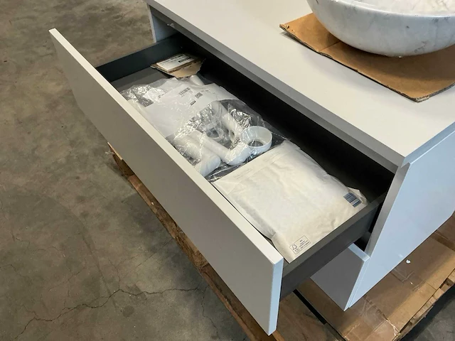 Riho avella badmeubel met waskom 90cm - afbeelding 4 van  5