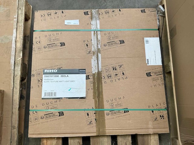 Riho d007011090 isola douchevloer (90x90 cm) - afbeelding 3 van  4