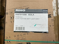 Riho d007011090 isola douchevloer (90x90 cm) - afbeelding 4 van  4