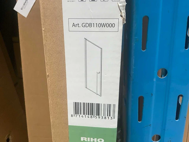 Riho lucid gdb110w000 nis douchedeur wit - afbeelding 3 van  5