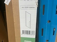 Riho lucid gdb110w000 nis douchedeur wit - afbeelding 3 van  5