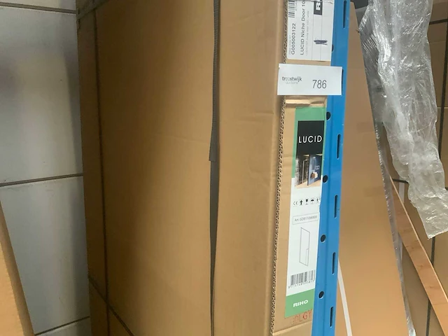 Riho lucid gdb110w000 nis douchedeur wit - afbeelding 5 van  5