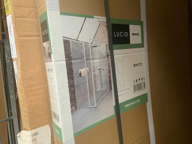Riho lucid inloop douchewand - afbeelding 2 van  4