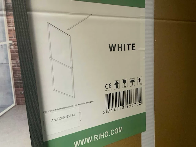 Riho lucid inloop douchewand - afbeelding 4 van  4
