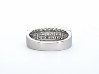 Rijring met prinses en briljant geslepen diamanten van hoge kwaliteit - afbeelding 7 van  8