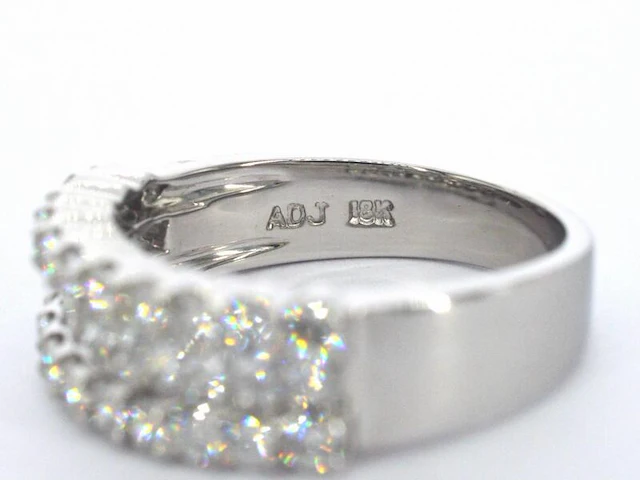 Rijring met prinses en briljant geslepen diamanten van hoge kwaliteit - afbeelding 8 van  8