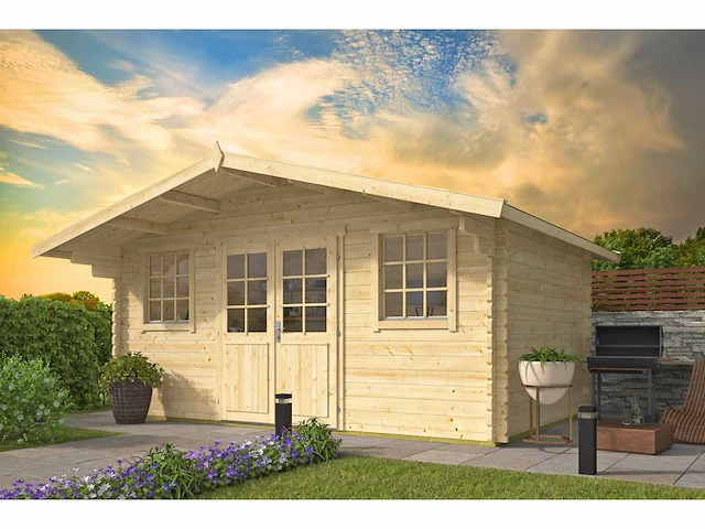 Rika - tuinhuis 44mm 5000x4100x2630mm onbehandeld - afbeelding 1 van  5