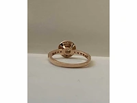 Ring 14 krt diamant natuurlijk gekleurd p, 2,38g - afbeelding 10 van  12