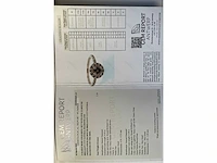 Ring 14 krt diamant natuurlijk gekleurd p, 2,38g - afbeelding 11 van  12