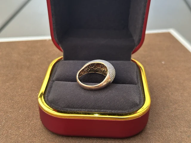 Ring , 14kt , goud - afbeelding 4 van  6