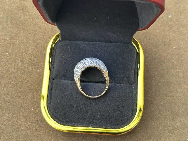 Ring , 14kt , goud - afbeelding 6 van  6
