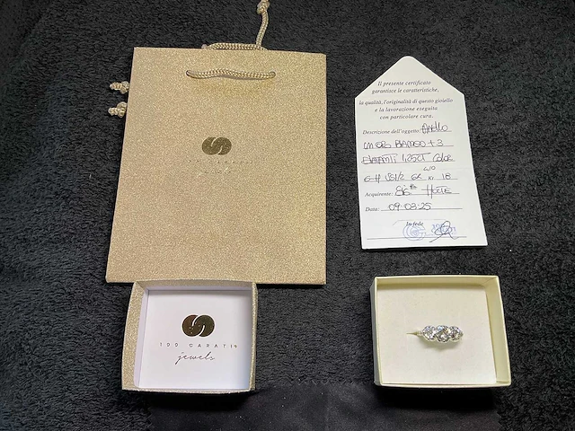 Ring 18 karaat wit goud 1,25 crt. diamant - afbeelding 5 van  9