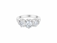 Ring 18 karaat wit goud 1,25 crt. diamant - afbeelding 6 van  9