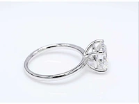 Ring 18 karaat wit goud 750 met 3,10 crt. diamant f-vs1 igi gecertificeerd - afbeelding 6 van  8