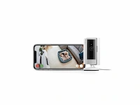 Ring binnencamera indoor camera 2de generatie huisdiercamera met stekker 1080p hd tweerichtingsspraak - afbeelding 1 van  4