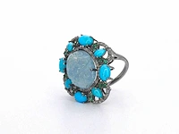 Ring edelsteen diamant - afbeelding 8 van  8