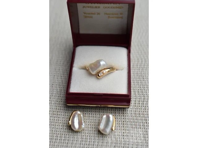 Ring en set oorclips - afbeelding 1 van  5