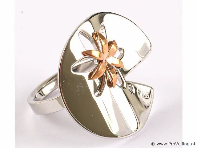 Ring met diamantje - afbeelding 5 van  10