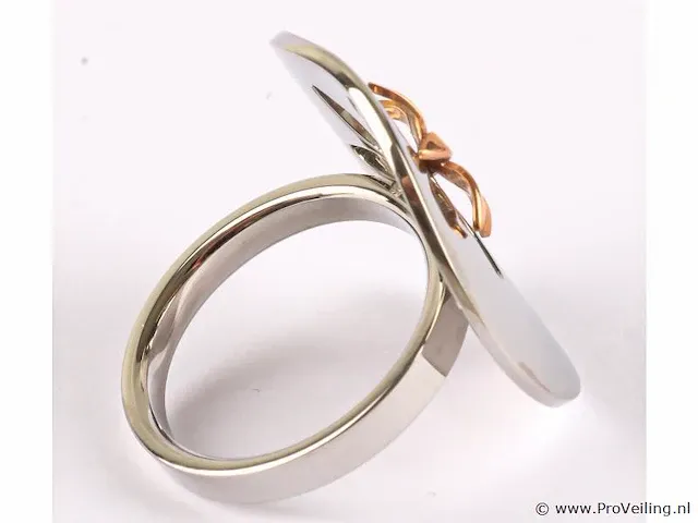 Ring met diamantje - afbeelding 6 van  10