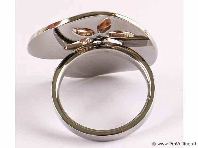 Ring met diamantje - afbeelding 7 van  10
