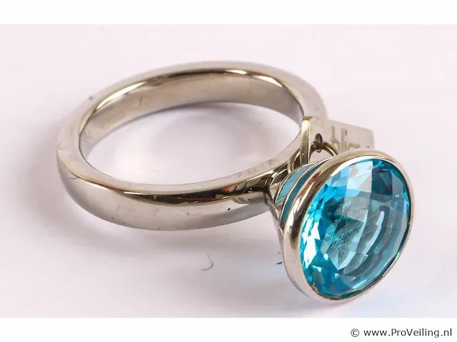 Ring met diamantje - afbeelding 3 van  7