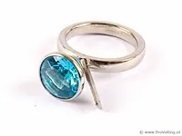 Ring met diamantje - afbeelding 7 van  7