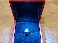 Ring met moissaniet 1.00 carat - afbeelding 2 van  3