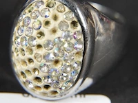 Ring met stenen - afbeelding 1 van  3