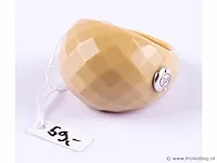 Ring met zilveren stukje - afbeelding 1 van  7