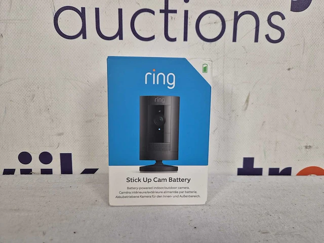 Ring stick up cam batterij - beveiligingscamera - draadloos - zwart - afbeelding 2 van  2