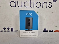 Ring stick up cam batterij - beveiligingscamera - draadloos - zwart - afbeelding 2 van  2
