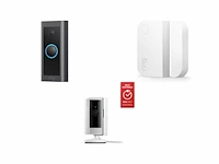 Ring video deurbel | alarm contactsensor | camera - afbeelding 1 van  2