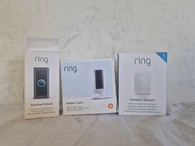 Ring video deurbel | alarm contactsensor | camera - afbeelding 2 van  2