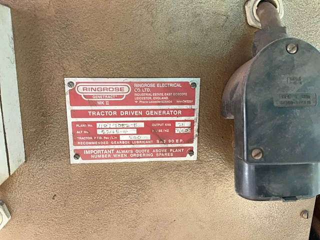 Ringrose 5245-4 tractor generator - afbeelding 10 van  12