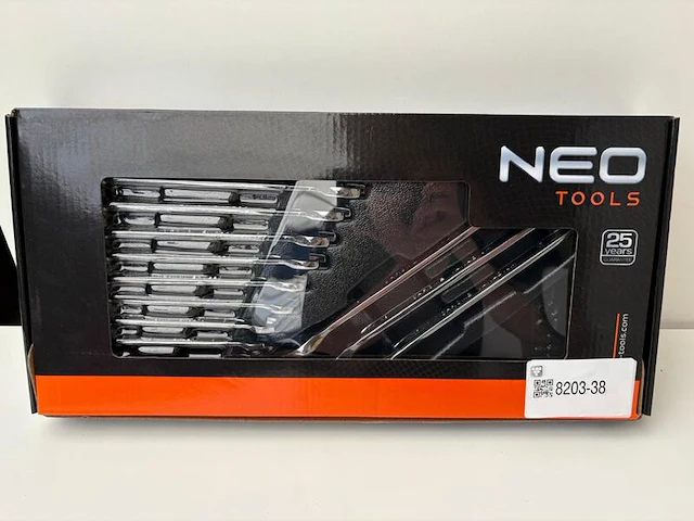 Ringsteeksleutelset compleet, neo tools - afbeelding 1 van  1
