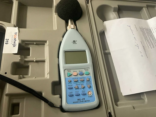 Rion nl-21 geluidmeter - afbeelding 2 van  6