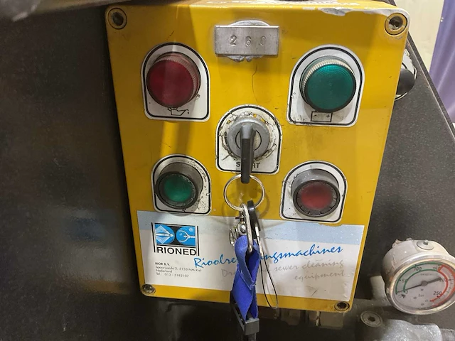 Rioned hd50 de luxe rioolaanhanger rioolreinigingsmachine ex gemeente - afbeelding 9 van  10