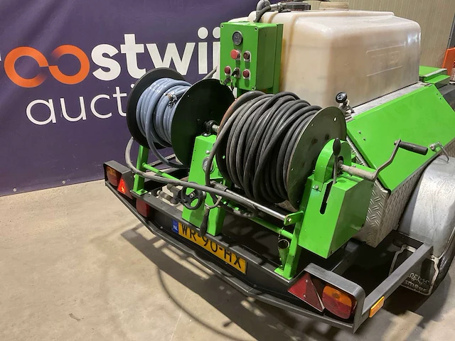Rioned hd50 de luxe rioolaanhanger rioolreinigingsmachine - afbeelding 3 van  12