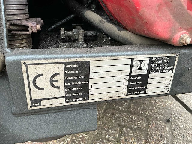 Rioned hd50deluxe rioolreinigingsmachine/rioolontstoppingsmachine - afbeelding 17 van  25