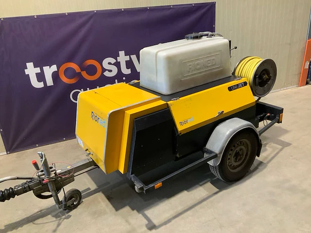 Rioned unijet rioolaanhanger rioolreinigingsmachine ex gemeente - afbeelding 6 van  13