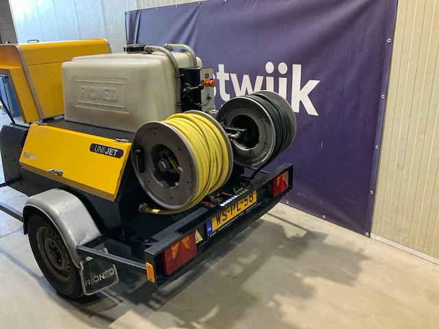 Rioned unijet rioolaanhanger rioolreinigingsmachine ex gemeente - afbeelding 7 van  13