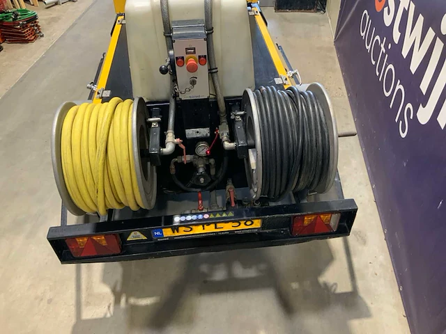 Rioned unijet rioolaanhanger rioolreinigingsmachine ex gemeente - afbeelding 9 van  13
