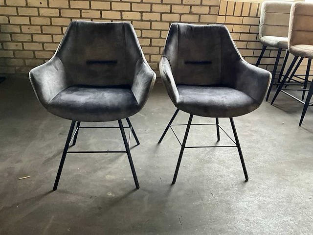 Rioni eetkamerstoel (2x) - afbeelding 1 van  7