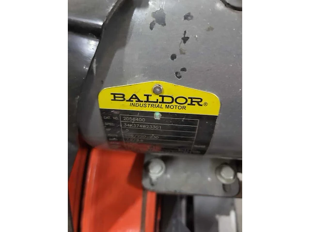 Riool ontstoppingsveer, baldor industrie motor, s-91 - afbeelding 7 van  11