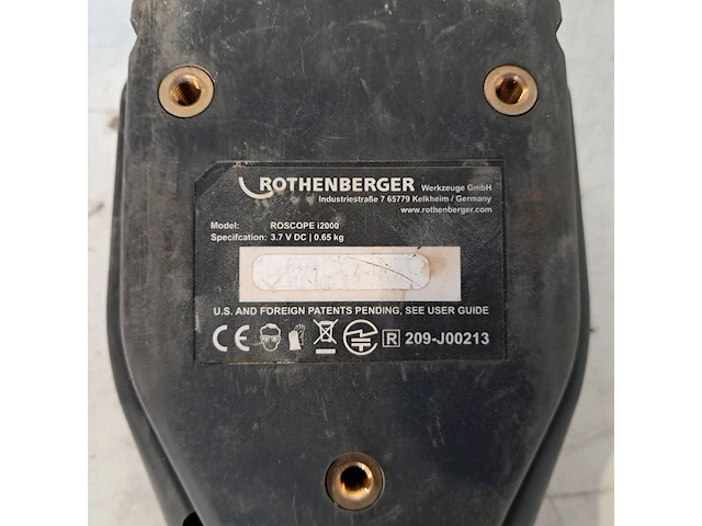 Rioolcamera 100mm, rothenberger, roscope i2000 module 25/16, 2019 - afbeelding 13 van  13