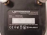 Rioolcamera 100mm rothenberger, roscope i2000 module 25/16, bouwjaar 2020 - afbeelding 12 van  13