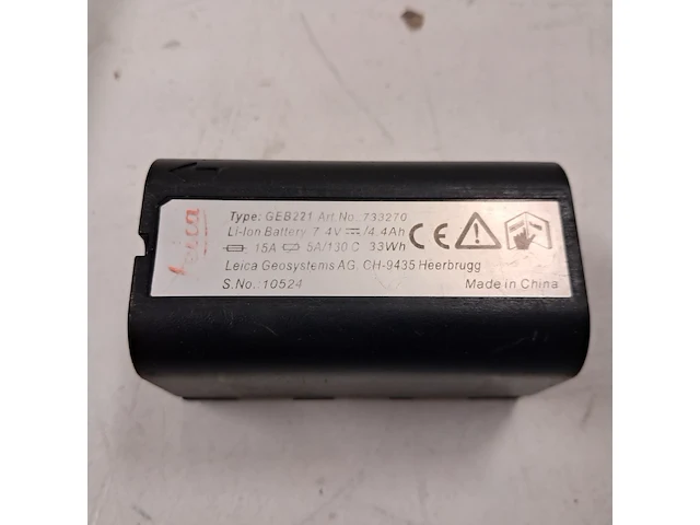 Rioollaser incl. richtmerk, accu en lader, leica, piper 100, 2014 - afbeelding 2 van  11