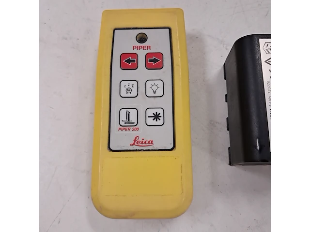 Rioollaser incl. richtmerk, accu en lader, leica, piper 100, 2014 - afbeelding 3 van  10
