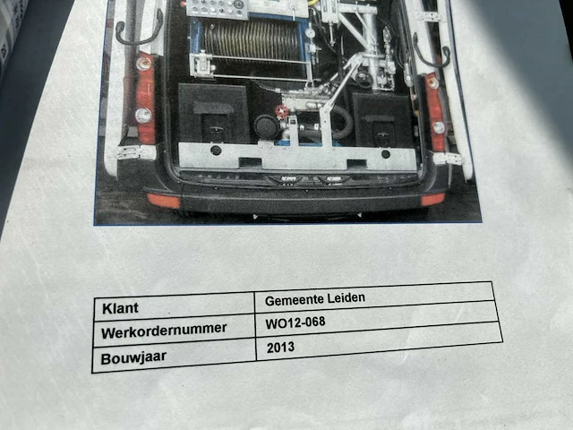 Rioolreinigingsmachine 2013 volkswagen crafter bedrijfswagen - afbeelding 5 van  37