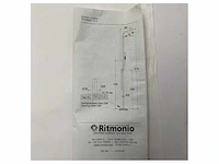 Ritmonio 31850470h1crl standing shower column elegant design - afbeelding 2 van  7